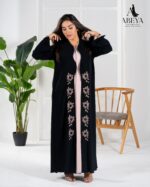 Embroidered Luxury Abaya - Image 2
